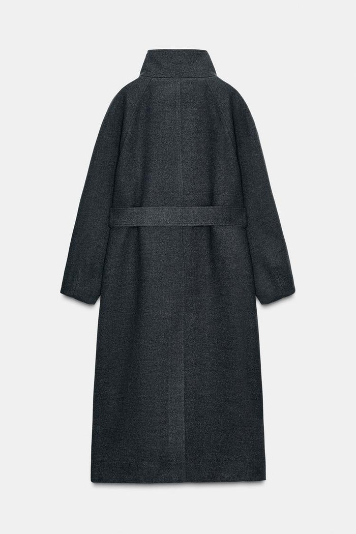 Adriana Wool Belt Coat