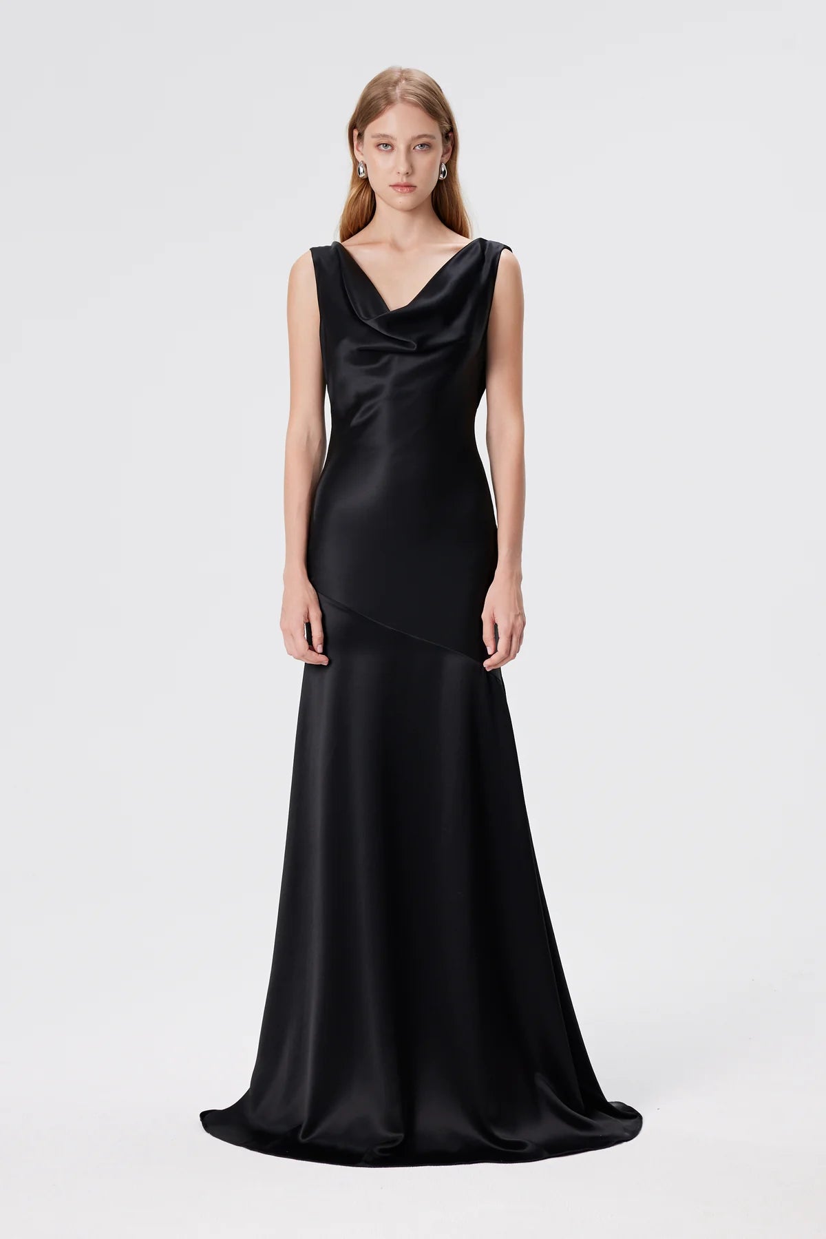 Elena Draped Maxi dress