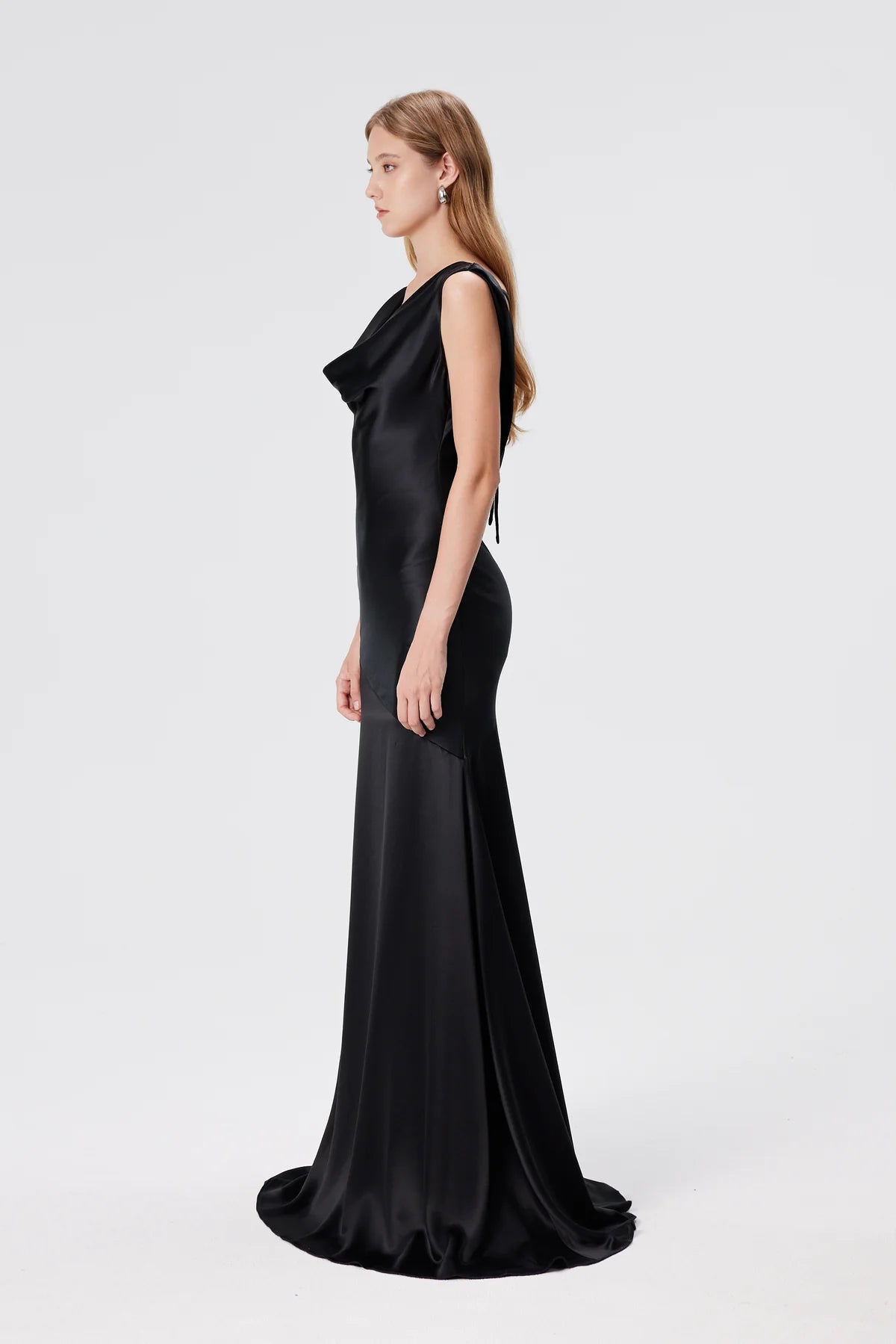 Elena Draped Maxi dress