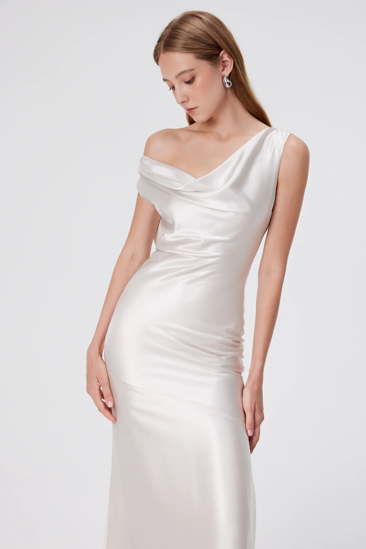 Elena Draped Maxi dress