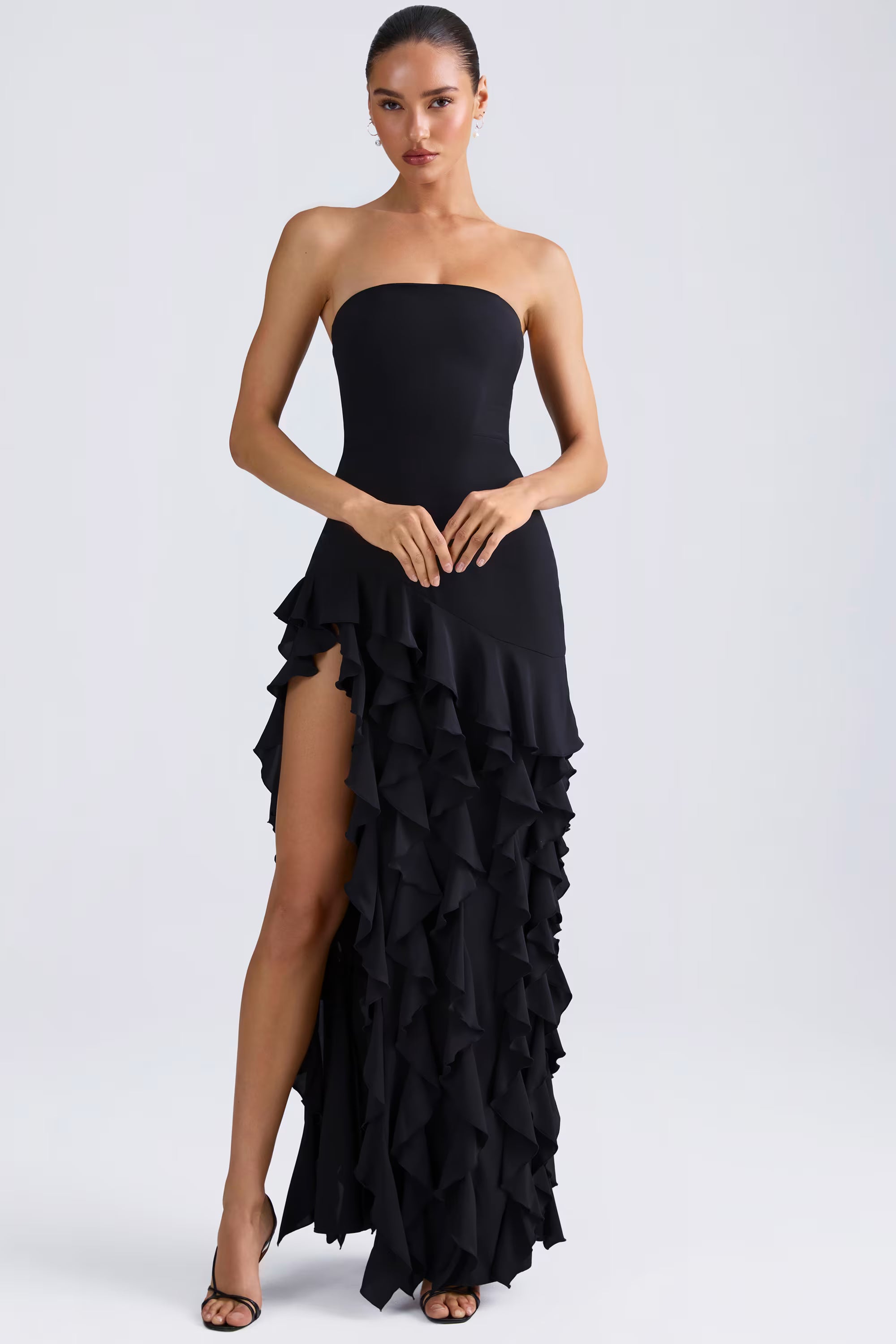 Diletta Ruffled Maxi Dress
