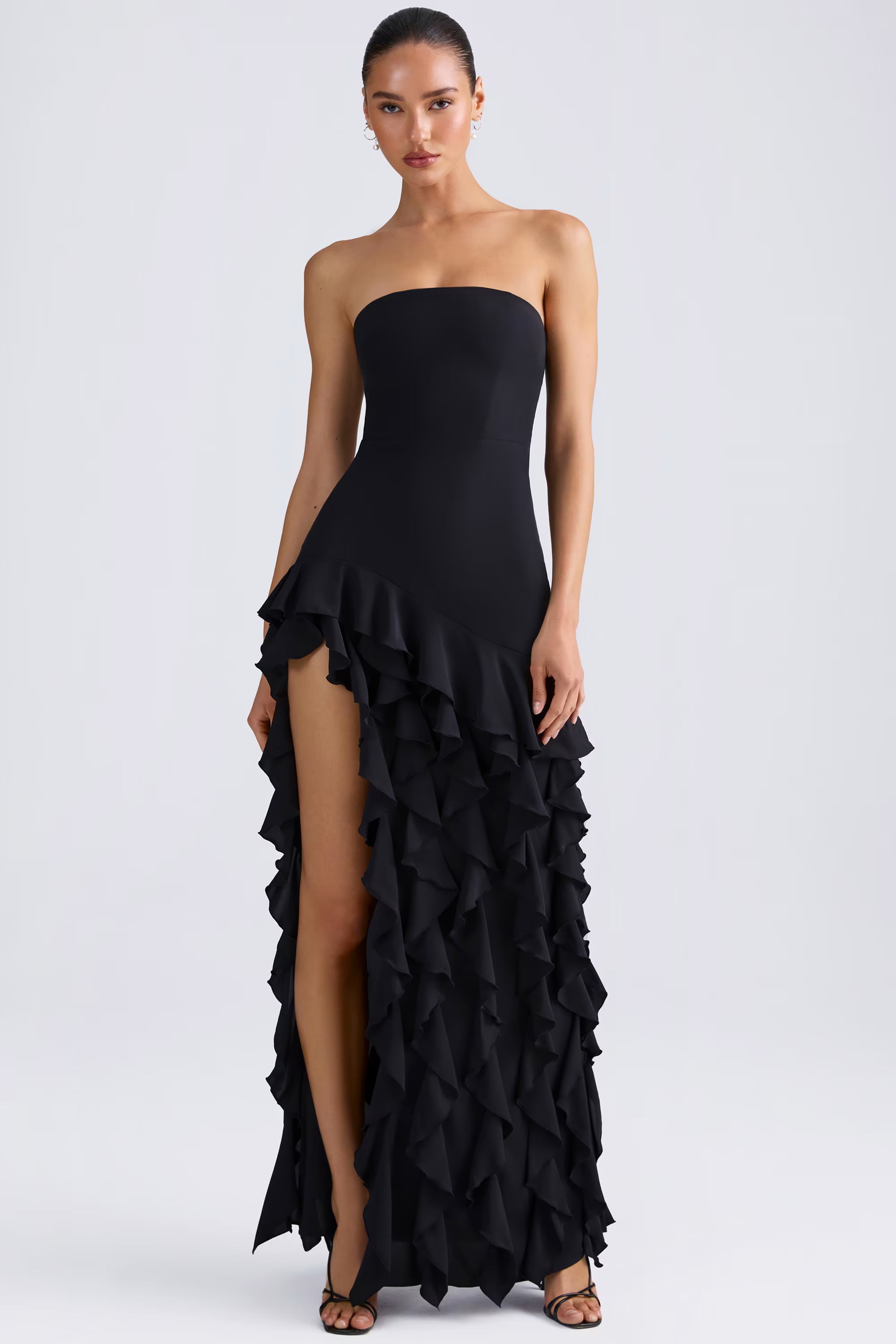 Diletta Ruffled Maxi Dress