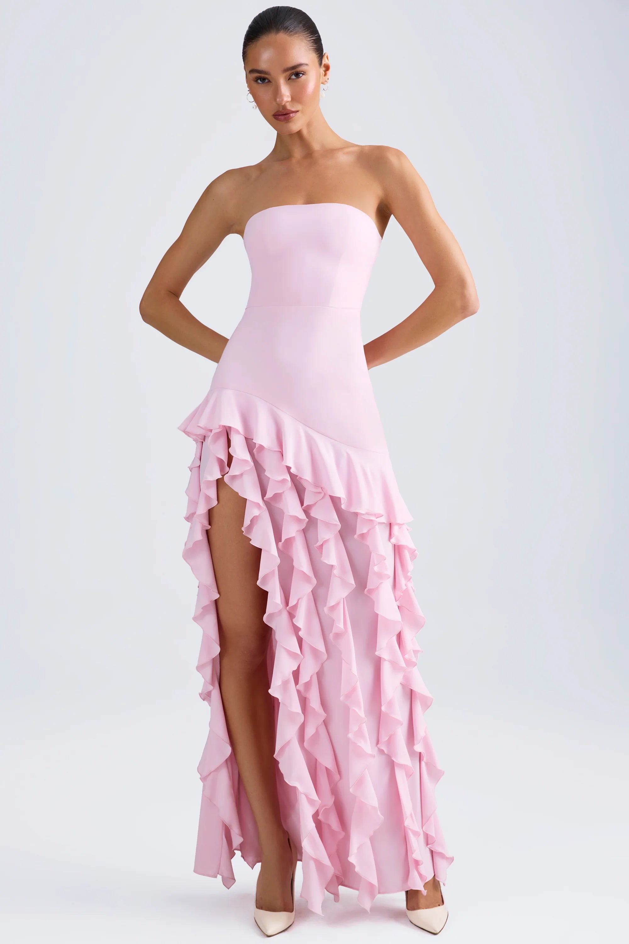 Diletta Ruffled Maxi Dress