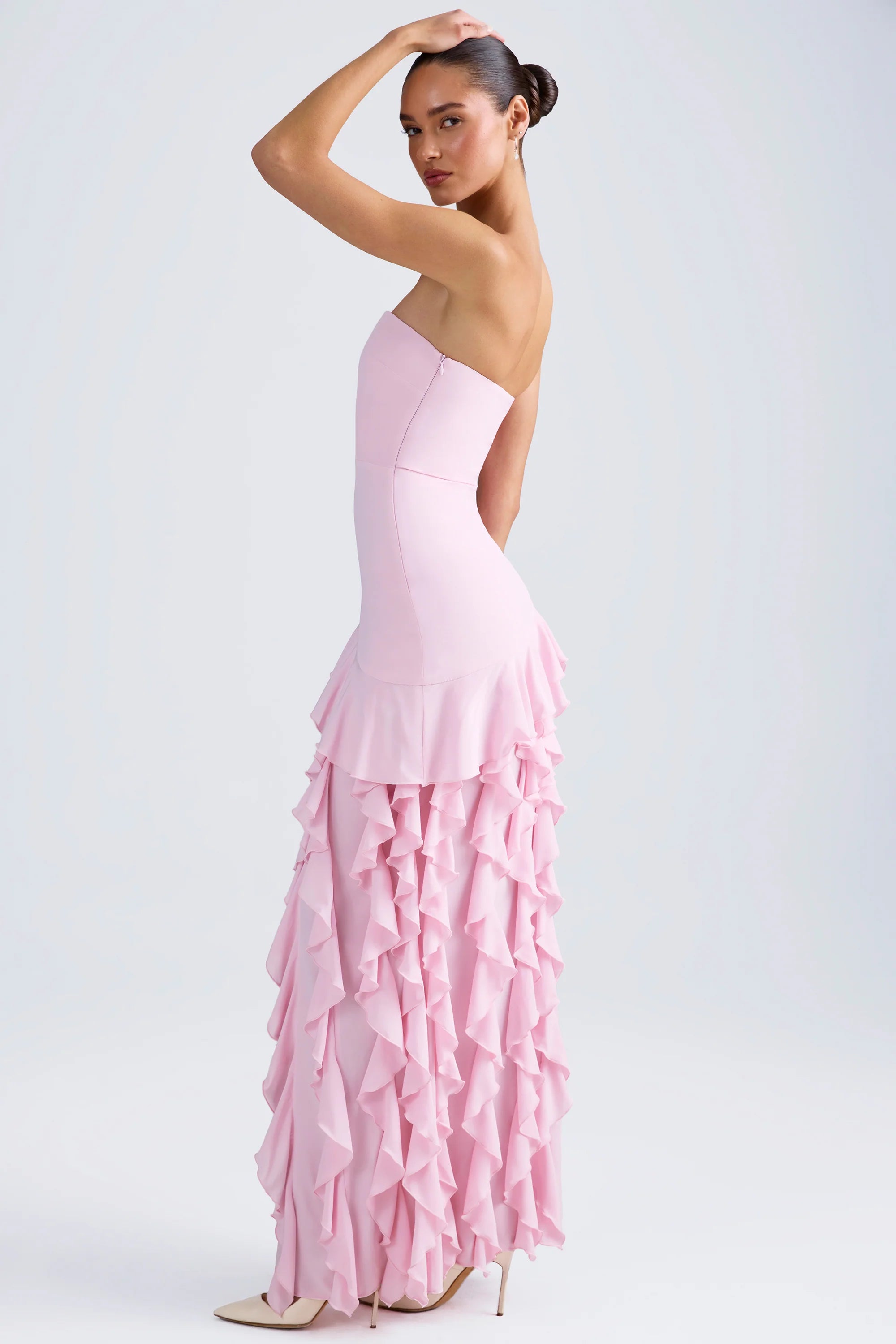 Diletta Ruffled Maxi Dress