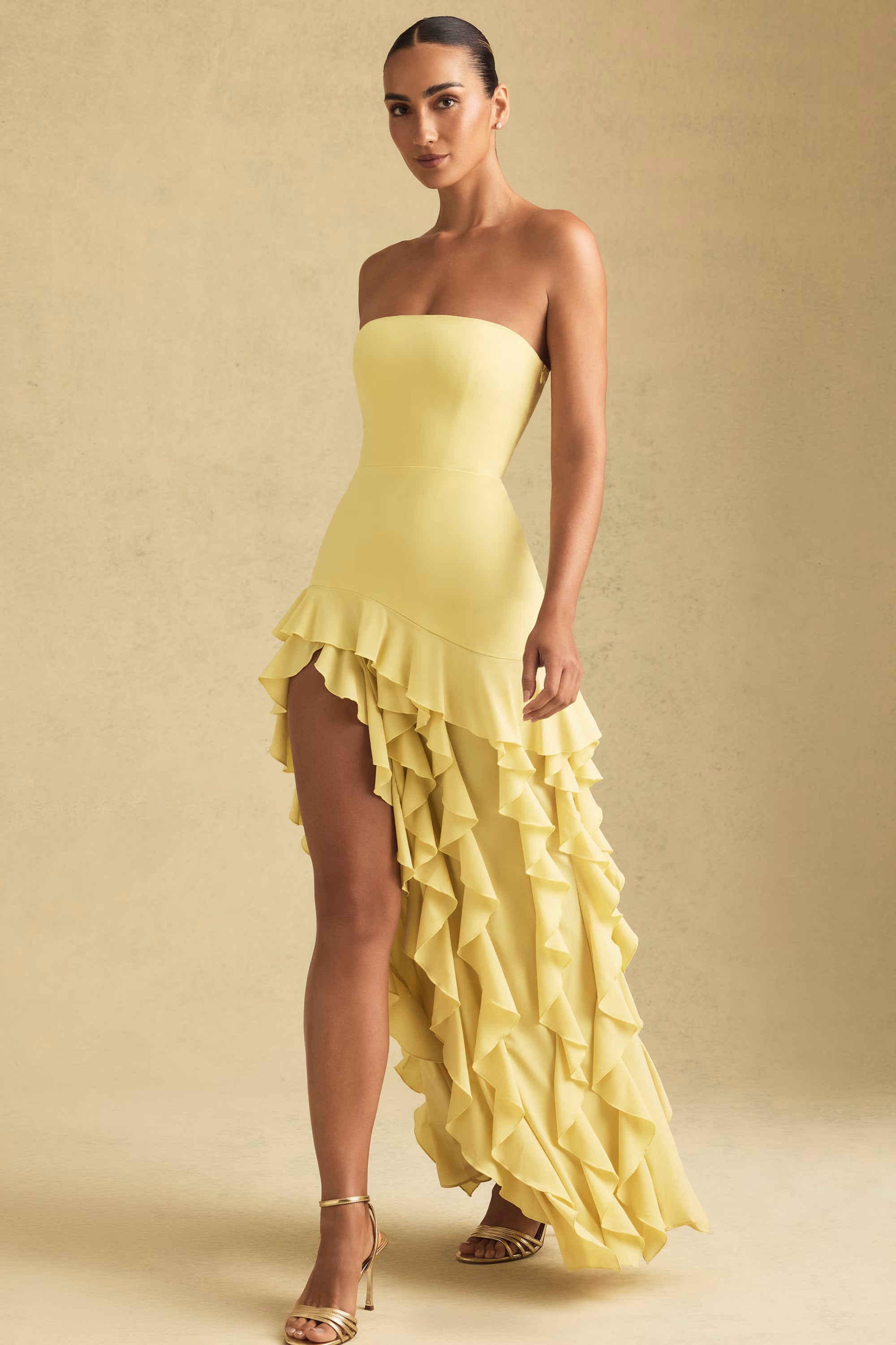 Diletta Ruffled Maxi Dress