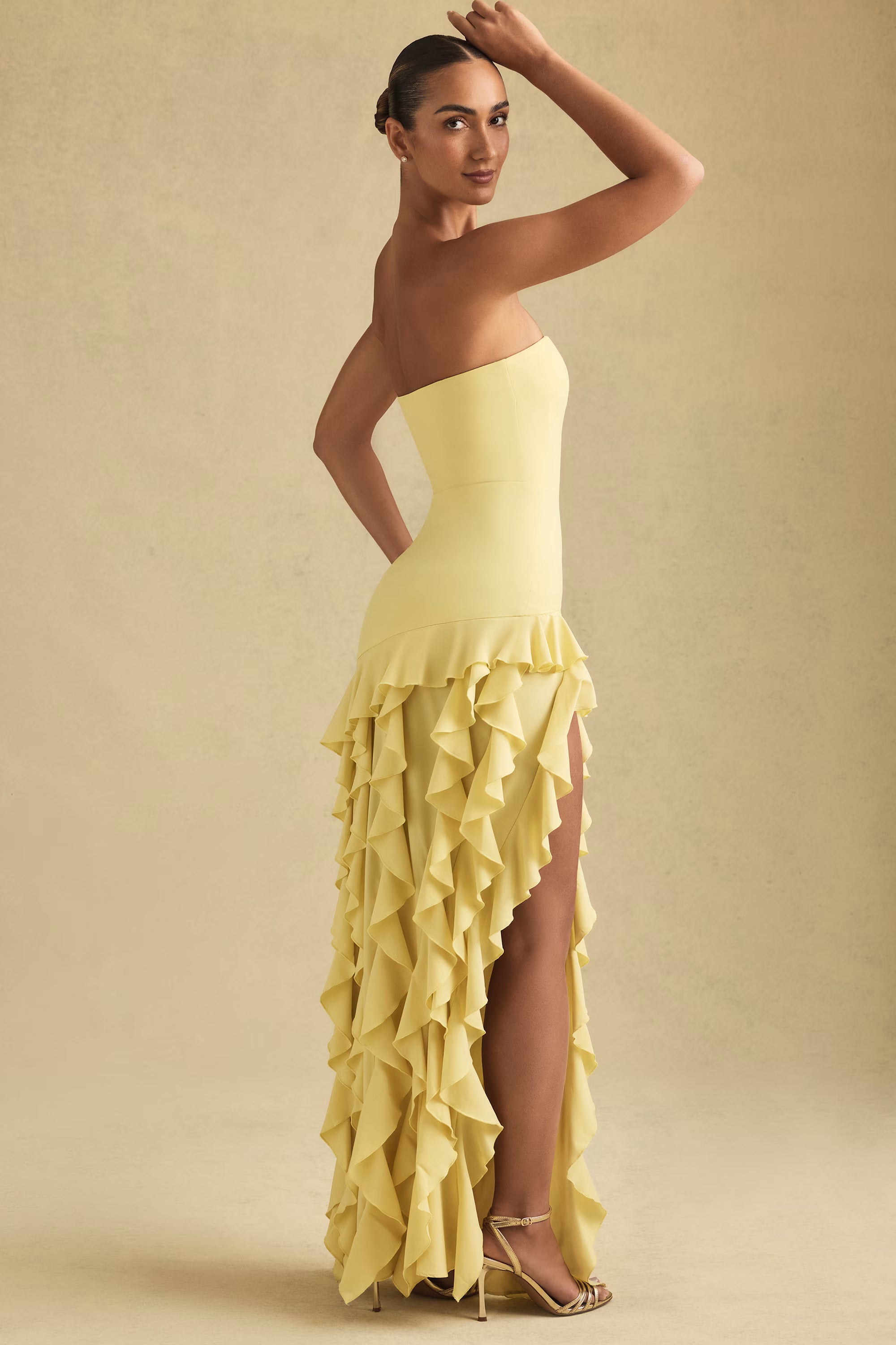 Diletta Ruffled Maxi Dress
