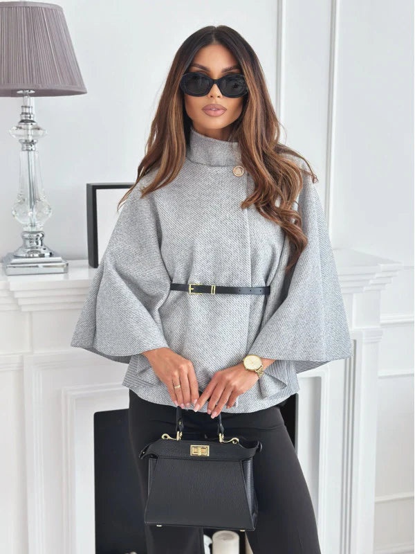 Maria Cape Belt Coat