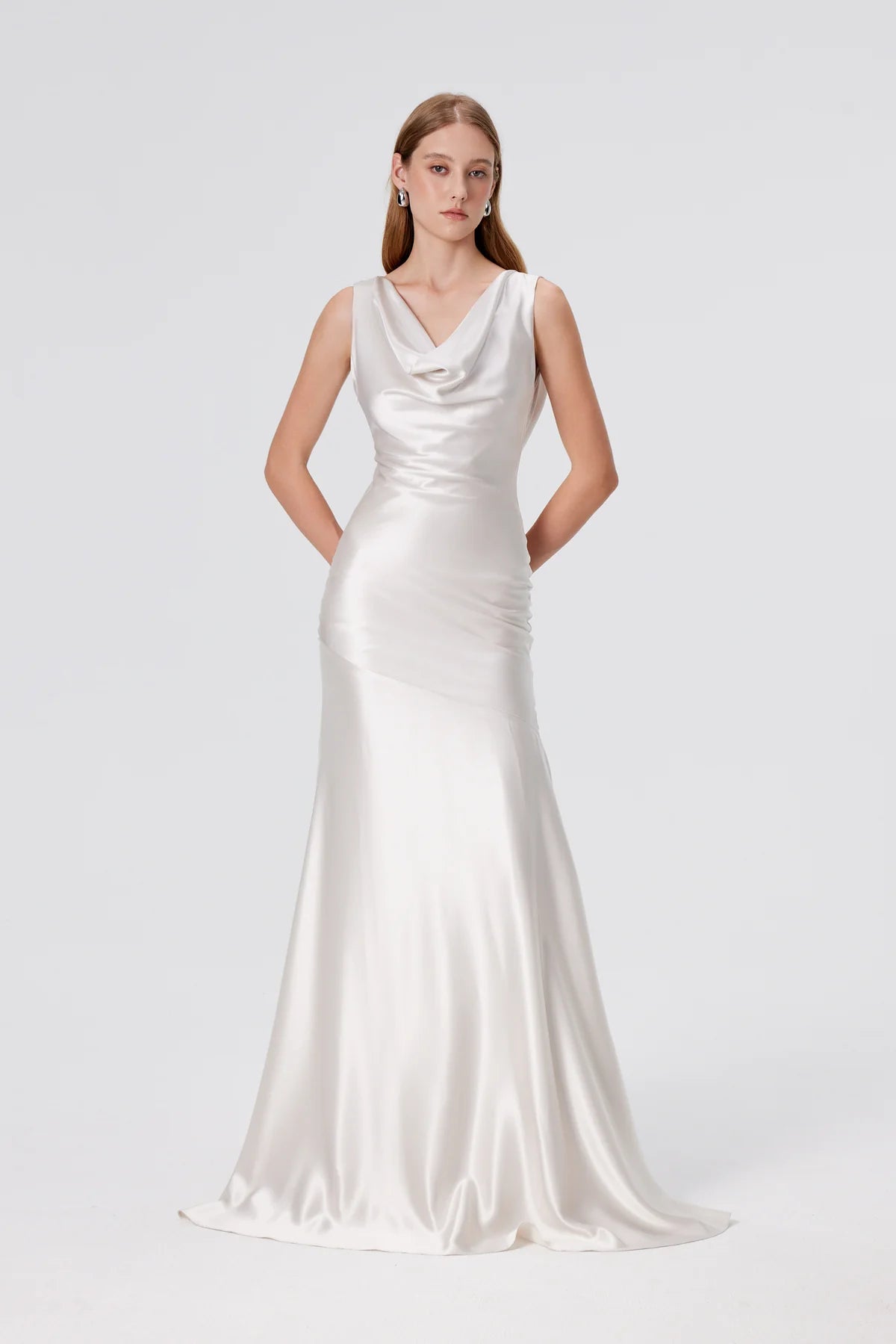 Elena Draped Maxi dress