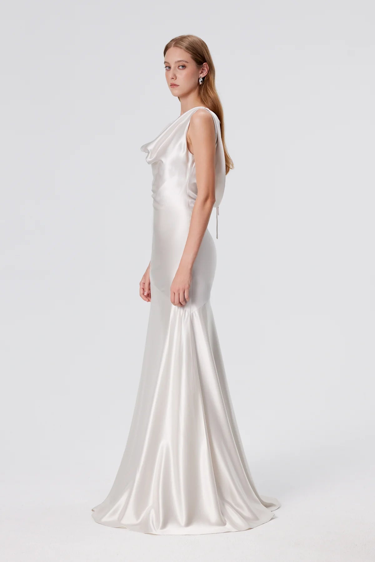 Elena Draped Maxi dress