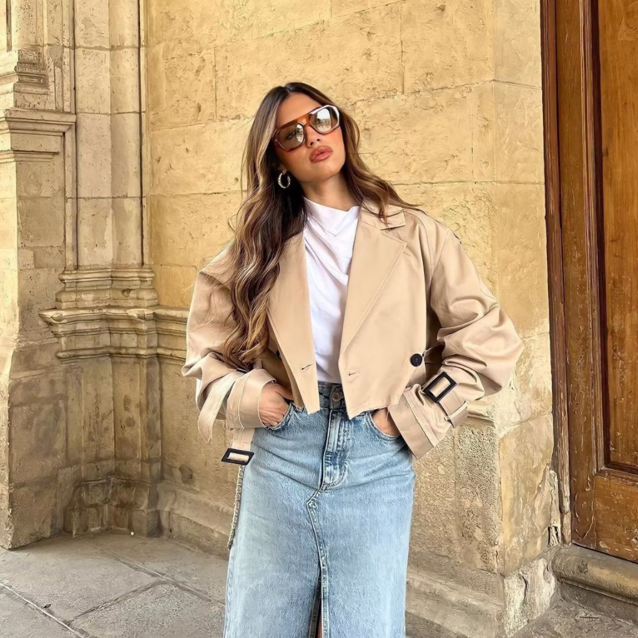 Isabella’s Classic Trench Jacket