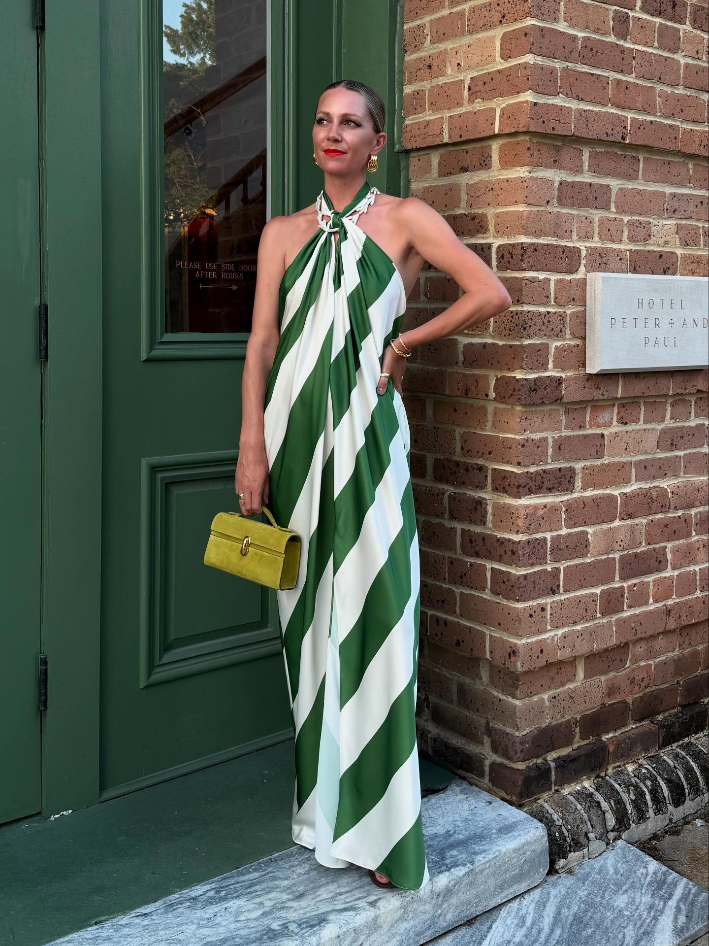 Chantell Halter Maxi Dress