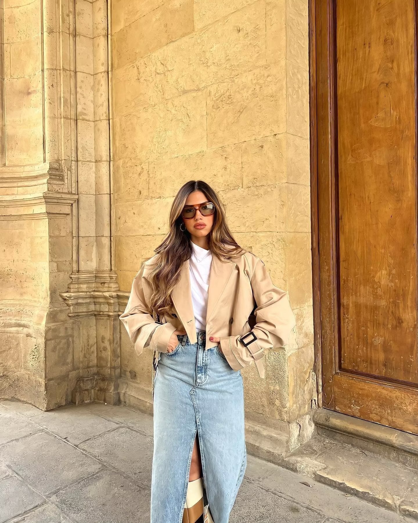 Isabella’s Classic Trench Jacket