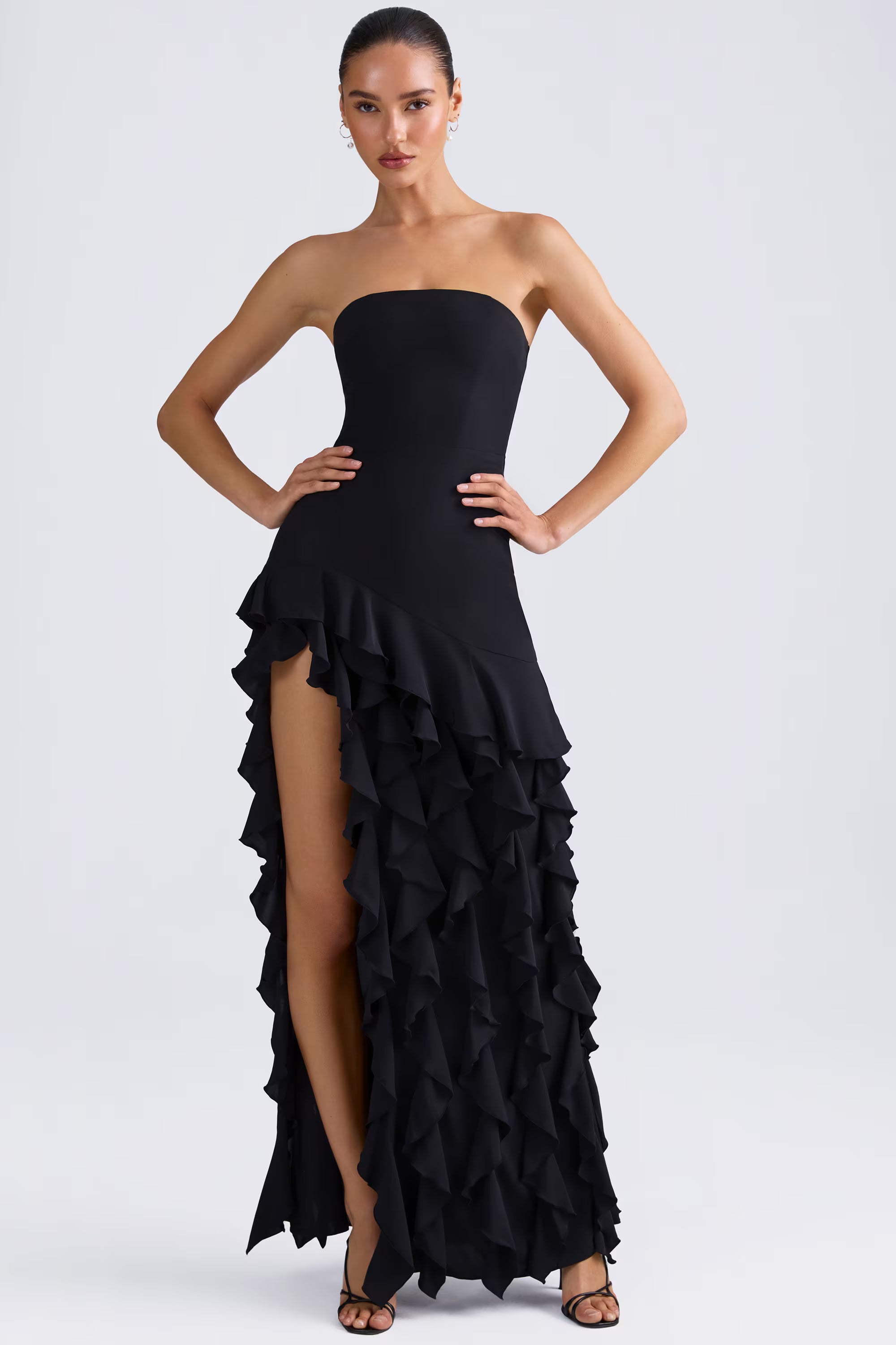Diletta Ruffled Maxi Dress