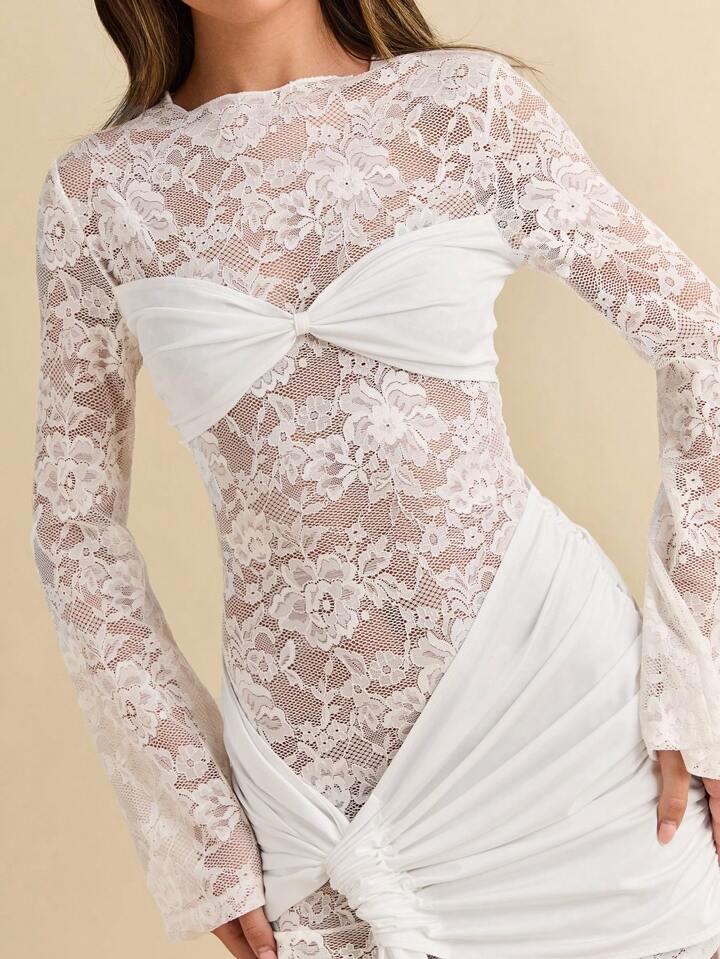 Sophie Long Sleeve Lace Dress