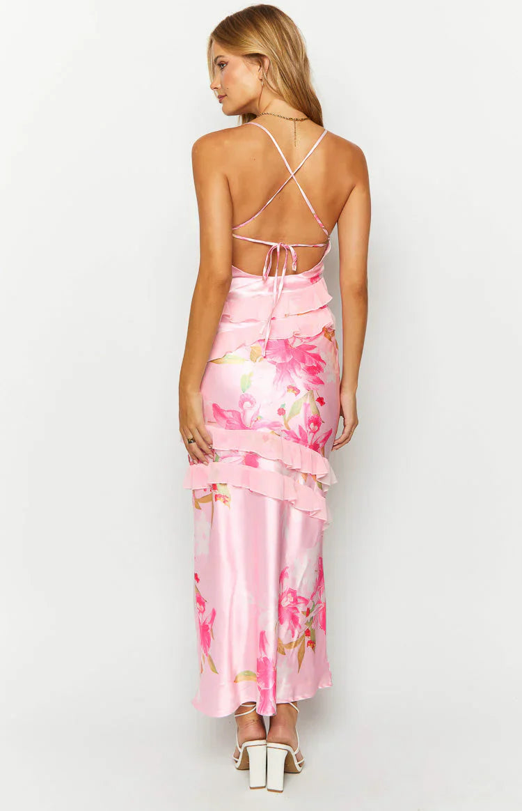 Floral Ruffle Dress